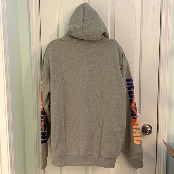 Insomniac LA Streetwear. Full Zip Gray Hoodie. Size XL. NWT - Picture 10 of 10